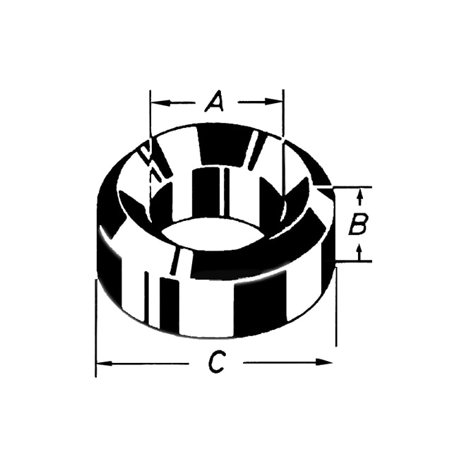 Bergeon BG30093/B39 - Brass or hard bronze bushings 0.75 2.0