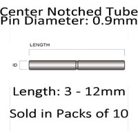 MPT90 Center Notched Tube for 0.90mm Pins